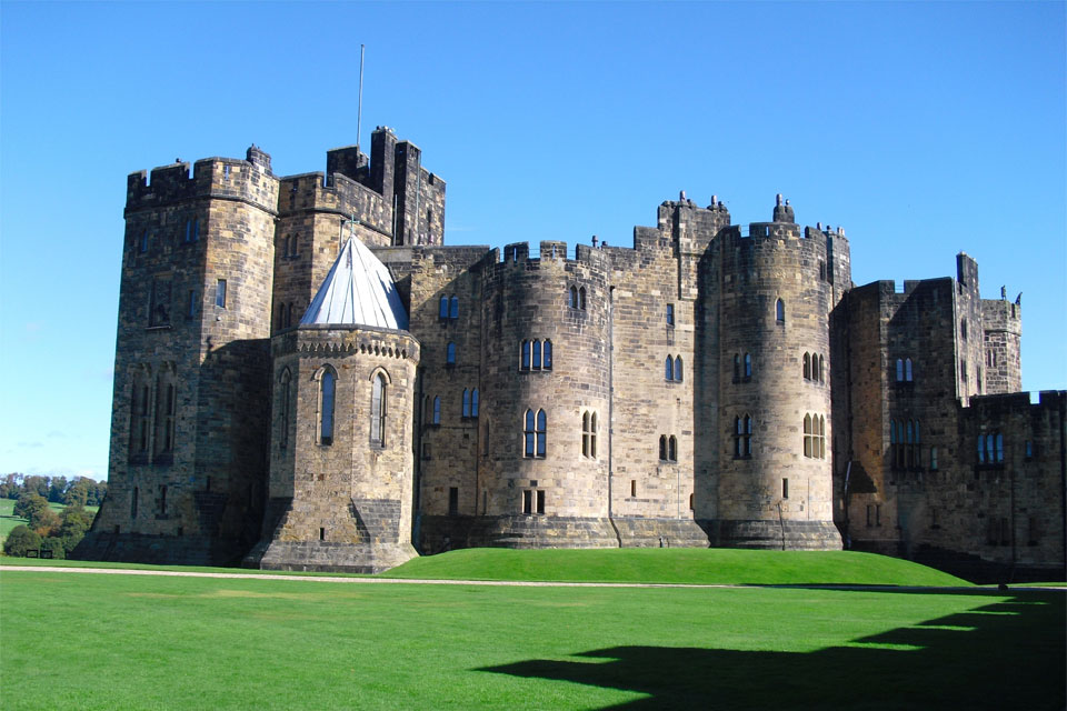 Lâu đài Alnwick (Northumberland, Anh) 