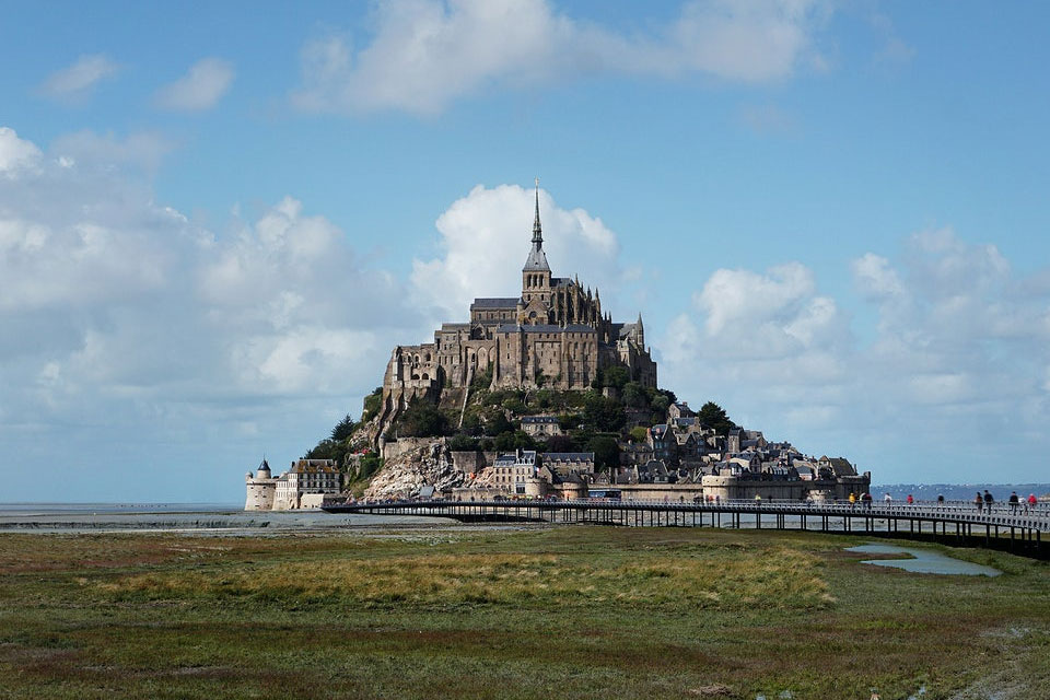 Mont Saint Michel (Normandy, Pháp)
