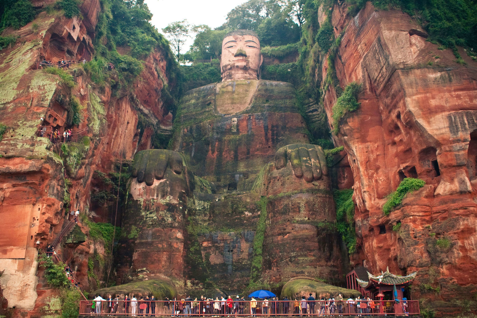Đại tượng Phật Leshan – Phật đá cao nhất thế giới