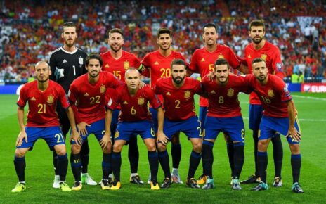 Tuyển Tây Ban Nha tham dự Euro 2021