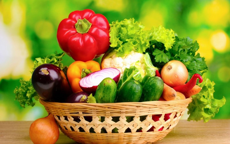 Rau củ và trái cây giúp tăng cường sức khỏe