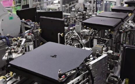Robot sản xuất TV được Sony đang triển khai sử dụng