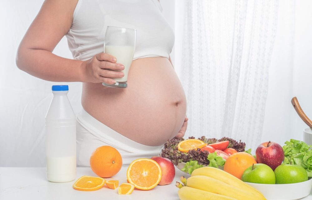 dinh dưỡng cho mẹ bầu để thai nhi khỏe mạnh